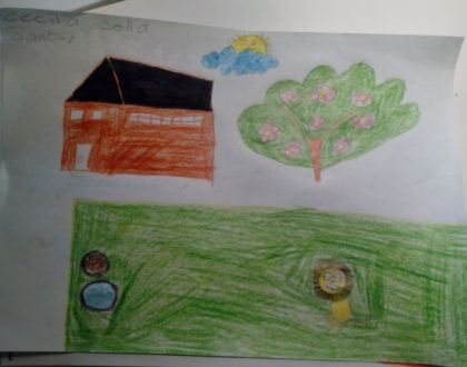 Ya tenemos dibujo ganador del concurso de dibujo infantil “Bolue en Flor"