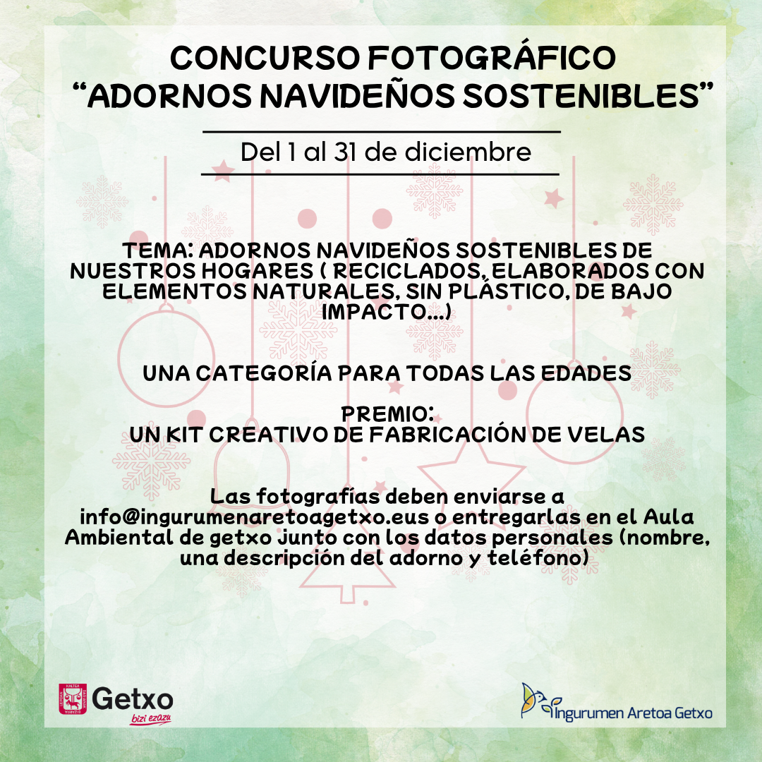Durante todo diciembre: ¡Participa en nuestro Concurso de Fotografía Navideña Sostenible!